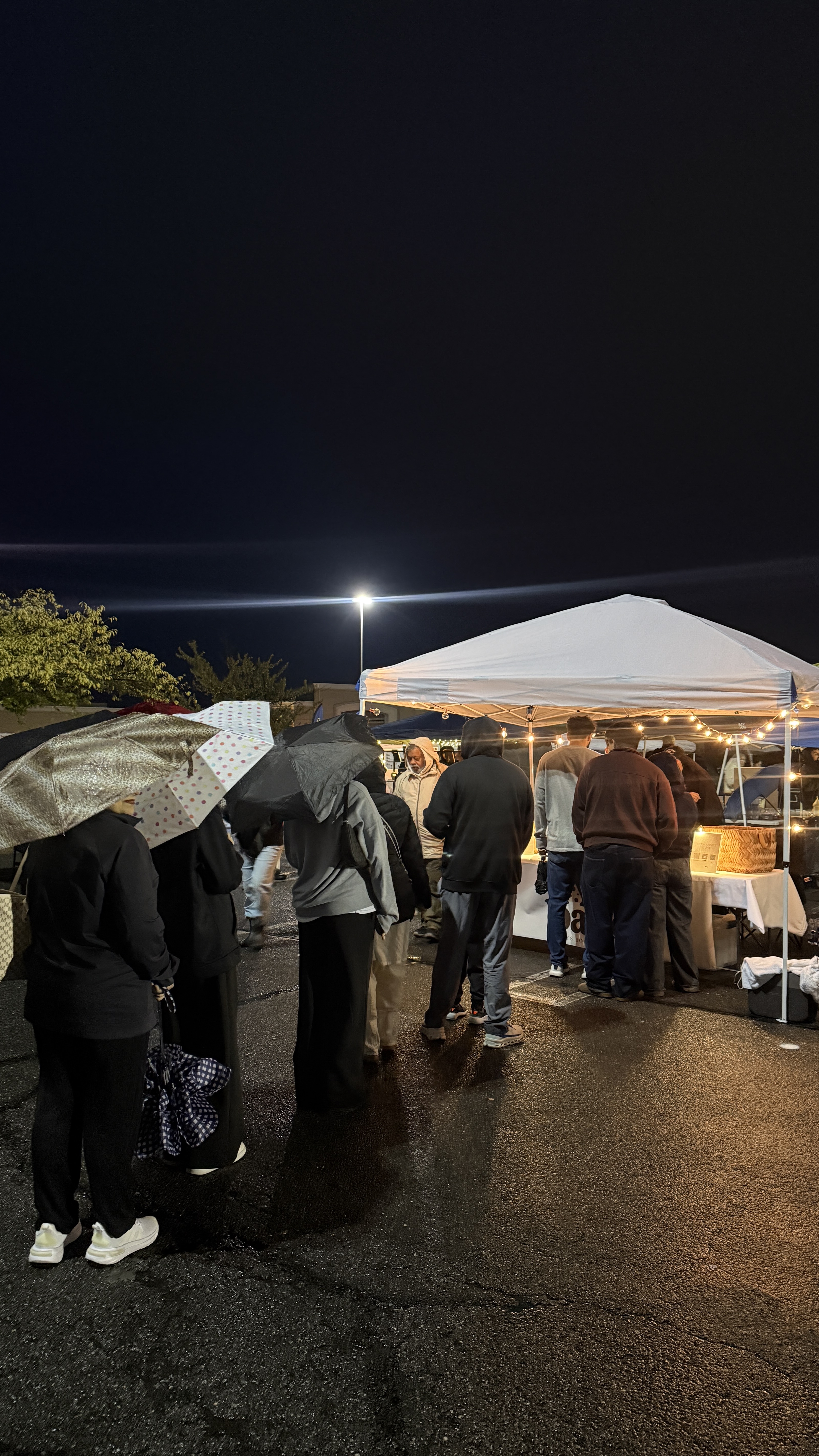 Crowd at the AZ Bakes Souq Social pop-up